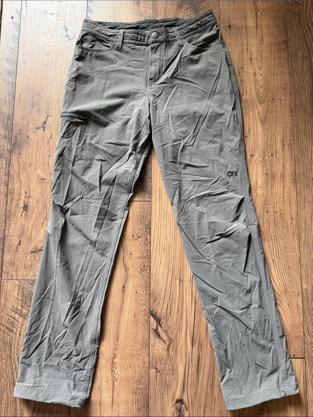 Outdoor Research Women’s Technical Hiking Pants Olive Green Size 6, 31" inseam